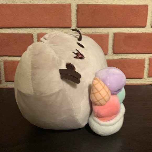 Pusheen ice cream sundae plush 12” - Picture 3 of 4